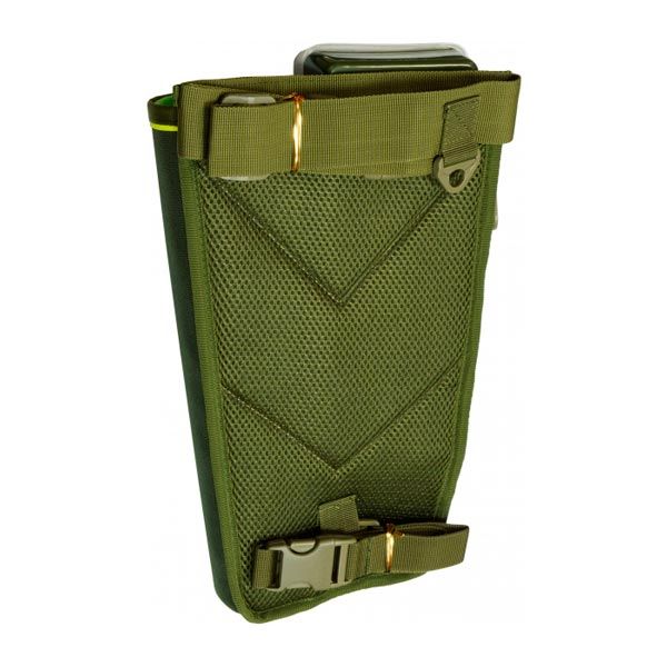 Hip bag with rod cup Kosadaka, green